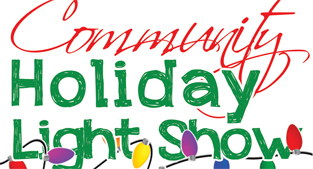 Community Holiday Light Show graphic